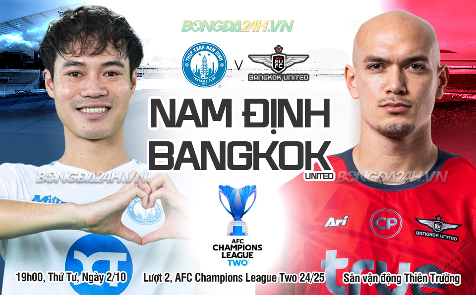 Nhan dinh Nam dinh vs Bangkok United